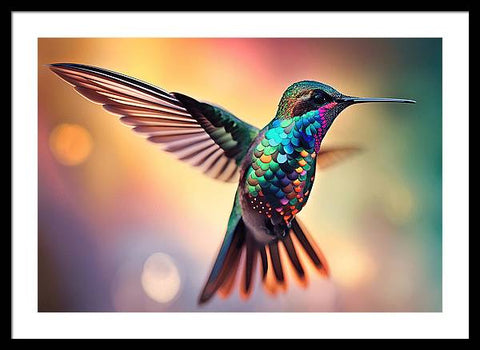 Bird Art 0019 - Framed Print