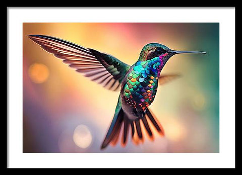 Bird Art 0019 - Framed Print