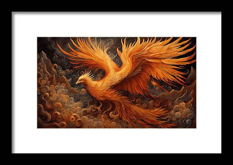 Bird Art 002 - Framed Print