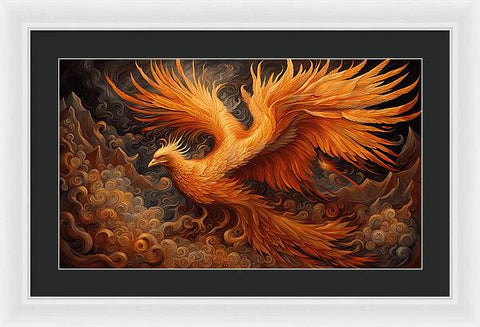 Bird Art 002 - Framed Print