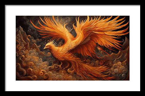 Bird Art 002 - Framed Print