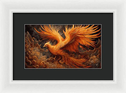 Bird Art 002 - Framed Print