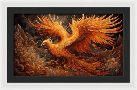 Bird Art 002 - Framed Print