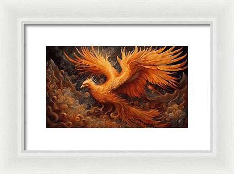 Bird Art 002 - Framed Print