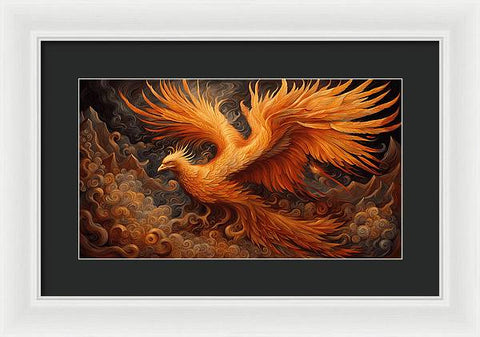 Bird Art 002 - Framed Print