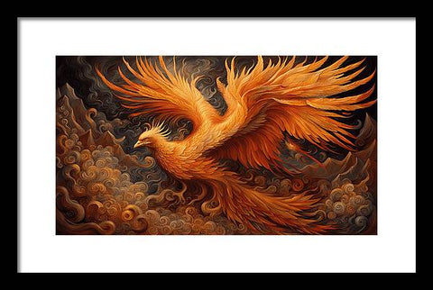 Bird Art 002 - Framed Print