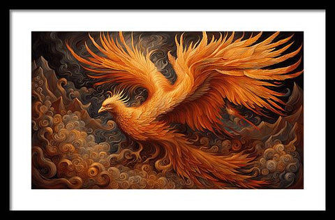 Bird Art 002 - Framed Print