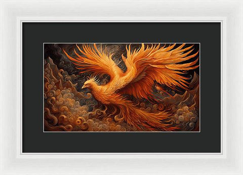 Bird Art 002 - Framed Print