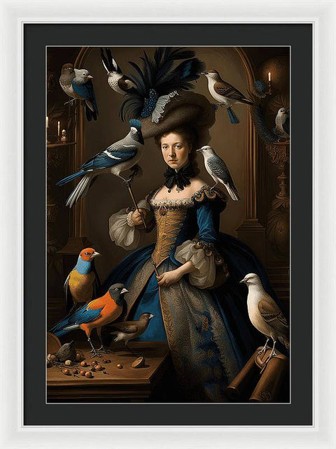 Bird Art 0020 - Framed Print