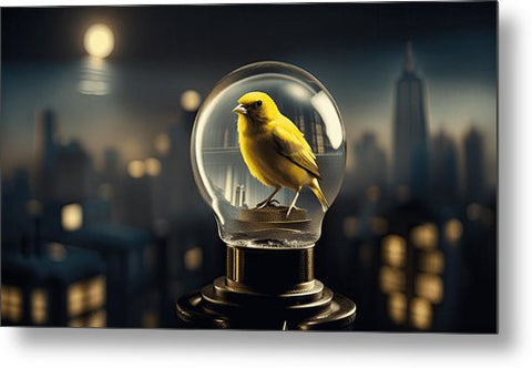 Bird Art 0021 - Metal Print