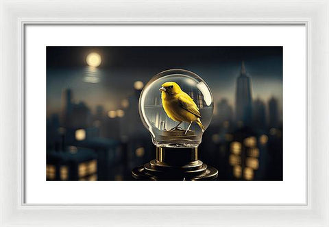 Bird Art 0021 - Framed Print