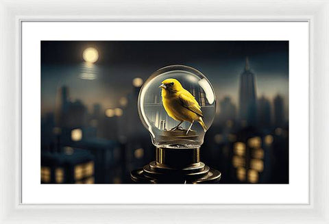 Bird Art 0021 - Framed Print