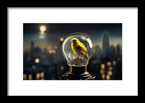 Bird Art 0021 - Framed Print