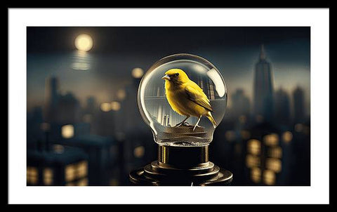 Bird Art 0021 - Framed Print