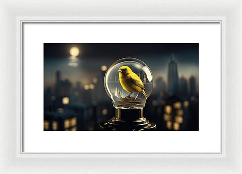 Bird Art 0021 - Framed Print