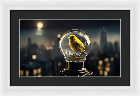 Bird Art 0021 - Framed Print