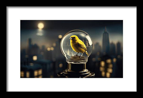 Bird Art 0021 - Framed Print