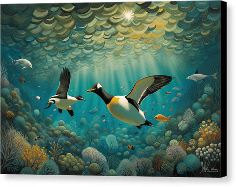 Bird Art 0024 - Canvas Print