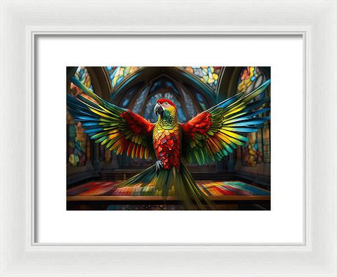 Bird Art 0026 - Framed Print