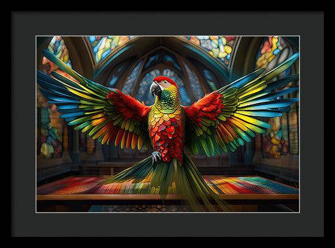 Bird Art 0026 - Framed Print