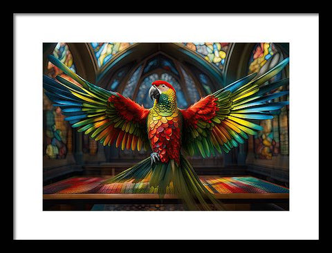 Bird Art 0026 - Framed Print