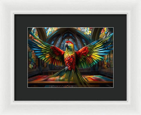 Bird Art 0026 - Framed Print