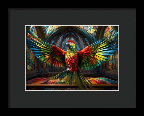 Bird Art 0026 - Framed Print