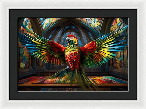 Bird Art 0026 - Framed Print