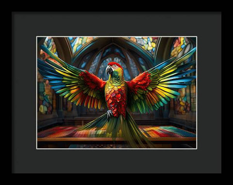 Bird Art 0026 - Framed Print