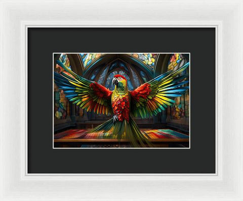 Bird Art 0026 - Framed Print