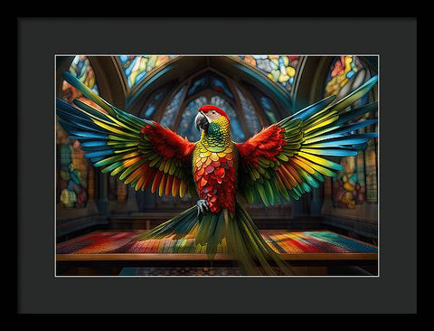 Bird Art 0026 - Framed Print