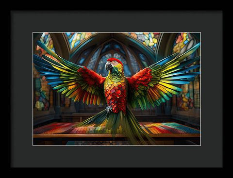 Bird Art 0026 - Framed Print