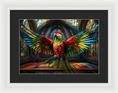 Bird Art 0026 - Framed Print