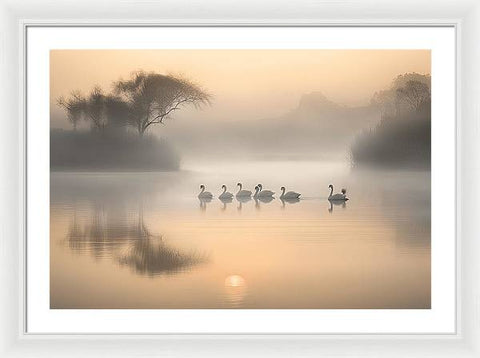 Bird Art 0028 - Framed Print