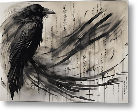 Bird Art 003 - Metal Print