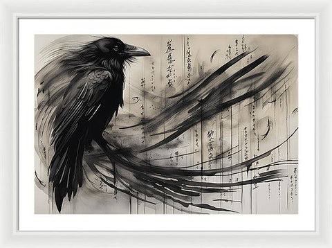 Bird Art 003 - Framed Print