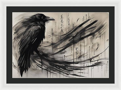 Bird Art 003 - Framed Print