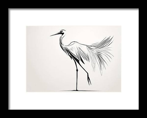 Bird Art 0030 - Framed Print