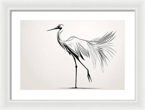 Bird Art 0030 - Framed Print