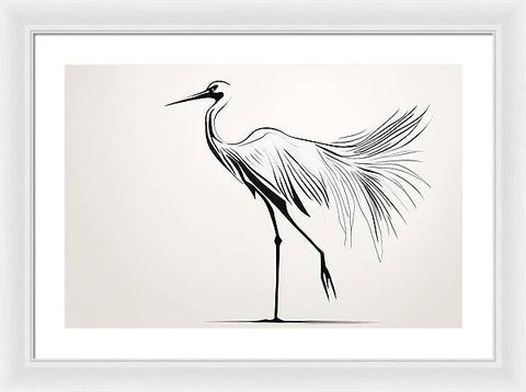 Bird Art 0030 - Framed Print