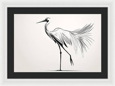 Bird Art 0030 - Framed Print