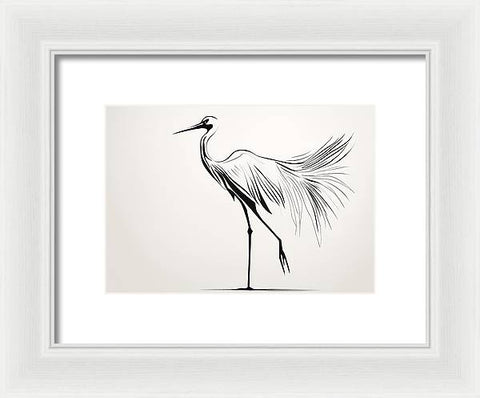 Bird Art 0030 - Framed Print