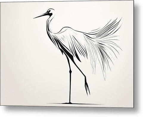 Bird Art 0030 - Metal Print