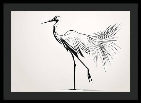 Bird Art 0030 - Framed Print