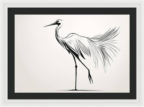 Bird Art 0030 - Framed Print