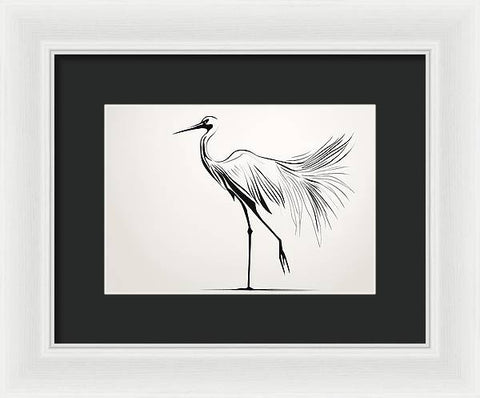 Bird Art 0030 - Framed Print