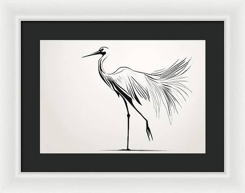 Bird Art 0030 - Framed Print