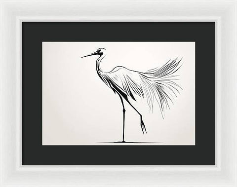 Bird Art 0030 - Framed Print