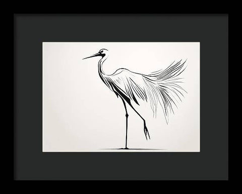 Bird Art 0030 - Framed Print