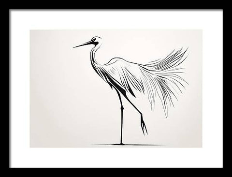 Bird Art 0030 - Framed Print